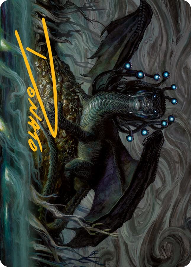 Oculus Whelp Art Card Gold Stamped Signature 15 (Art Series: March of the Machine)  | Good Games Modbury