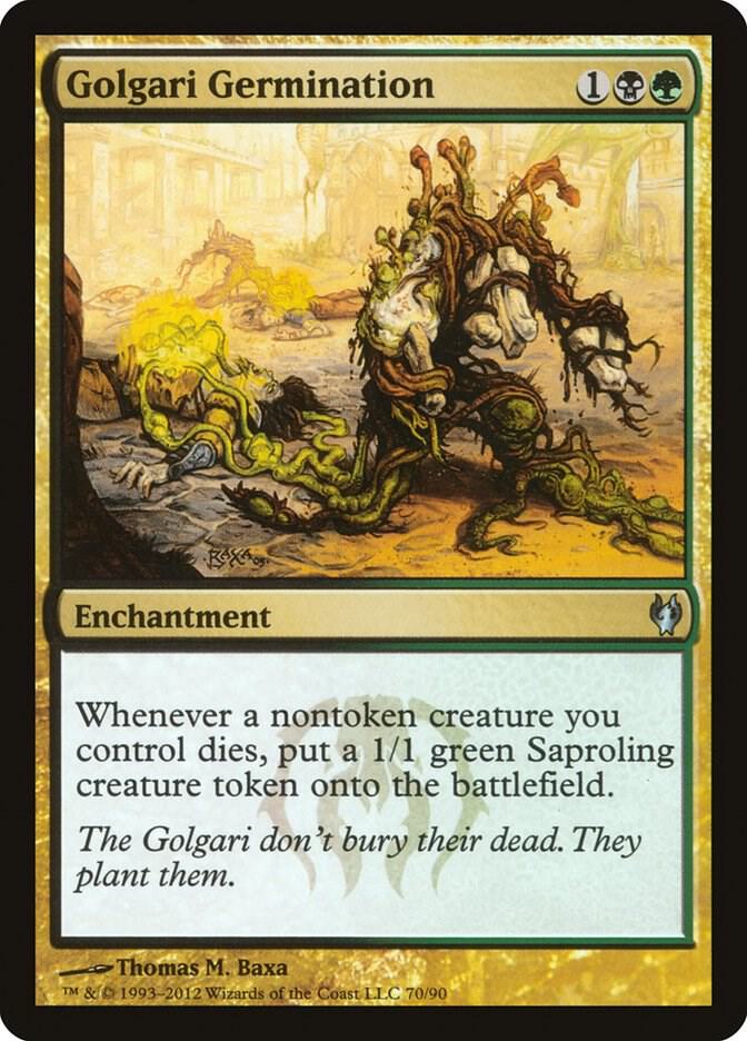 Golgari Germination 70/90 (Duel Decks: Izzet vs. Golgari)  | Good Games Modbury