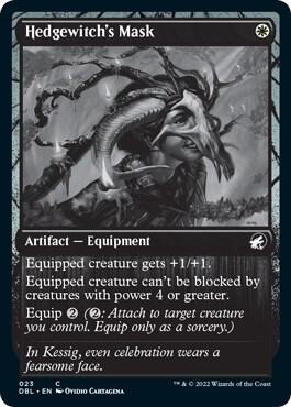 Hedgewitchs Mask 23/534 (Innistrad: Double Feature)  - Foil | Good Games Modbury