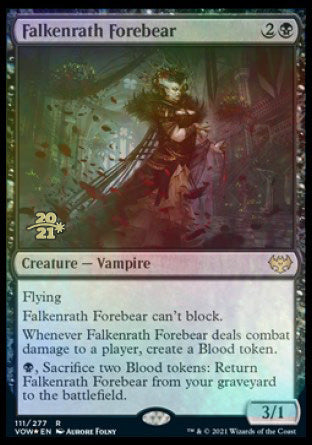 Falkenrath Forebear [Innistrad: Crimson Vow Prerelease Promos] | Good Games Modbury