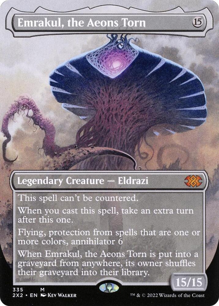Emrakul the Aeons Torn Borderless 335/331 (Double Masters 2022)  - Foil | Good Games Modbury