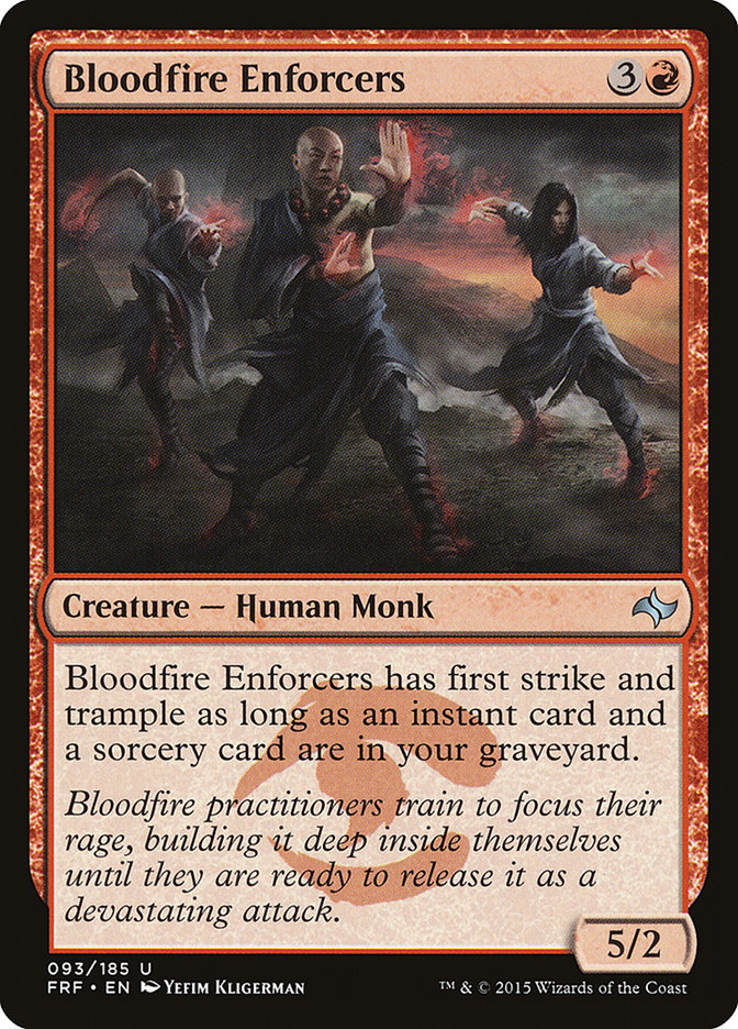 Bloodfire Enforcers 93/185 (Fate Reforged)  | Good Games Modbury