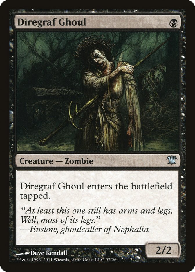 Diregraf Ghoul [Innistrad] | Good Games Modbury