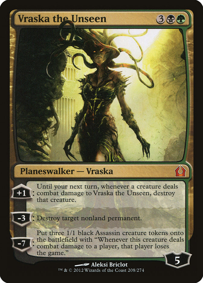 Vraska the Unseen [Return to Ravnica] | Good Games Modbury