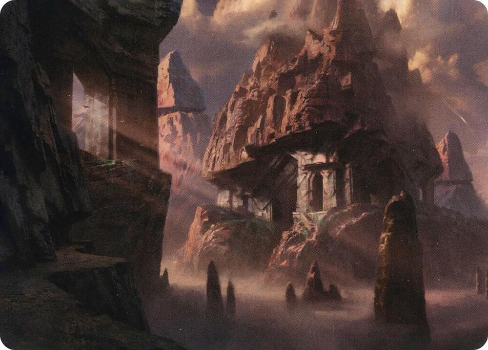 Mountain 62 81 Art Card 62 (Art Series: Adventures in the Forgotten Realms)  | Good Games Modbury