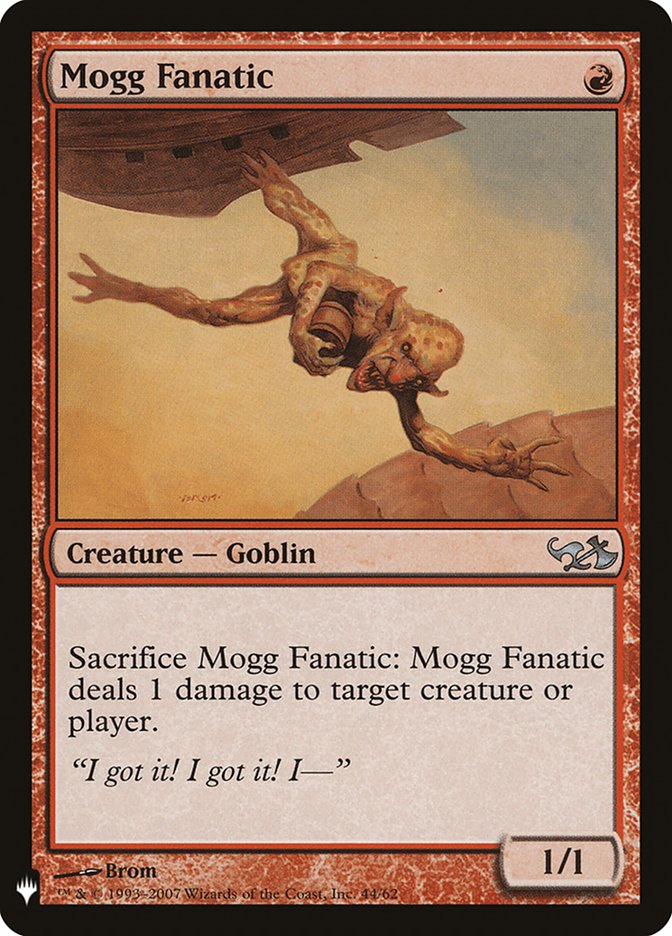 Mogg Fanatic [Mystery Booster] | Good Games Modbury