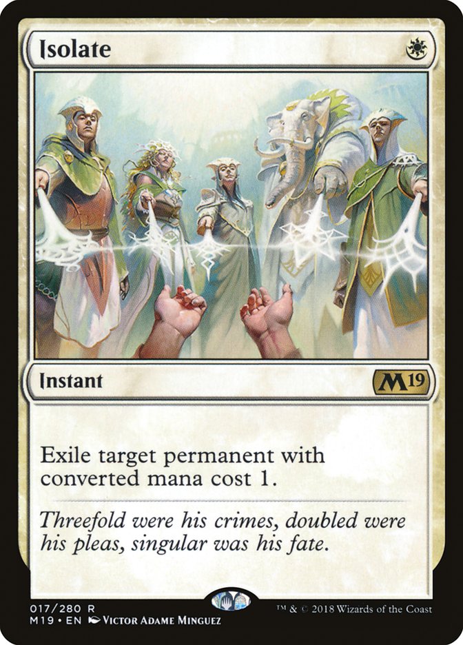 Isolate 17/280 (Core Set 2019)  | Good Games Modbury