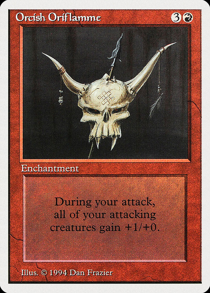 Orcish Oriflamme [Summer Magic / Edgar] | Good Games Modbury