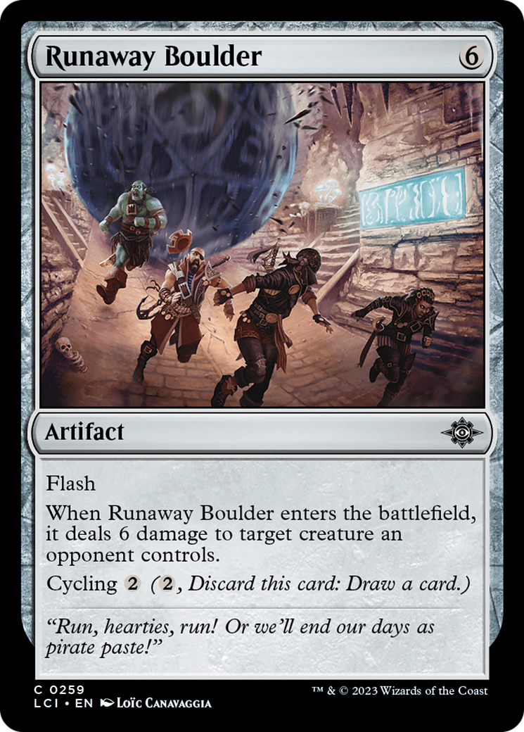 Runaway Boulder [The Lost Caverns of Ixalan] | Good Games Modbury