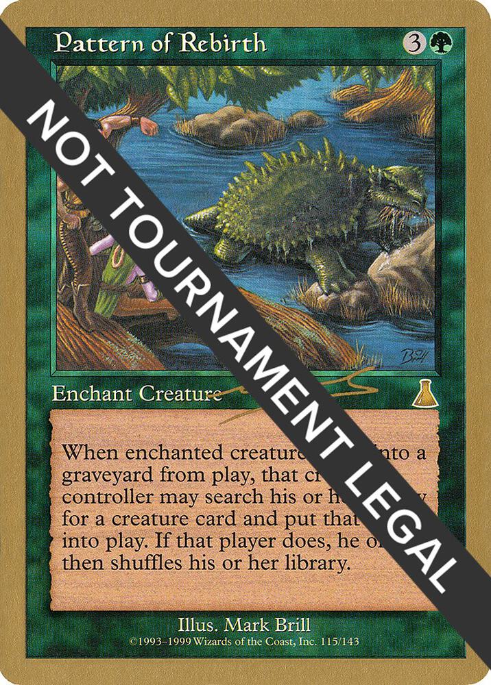Pattern of Rebirth 2000 Nicolas Labarre UDS nl115/117 (World Championship Decks)  | Good Games Modbury