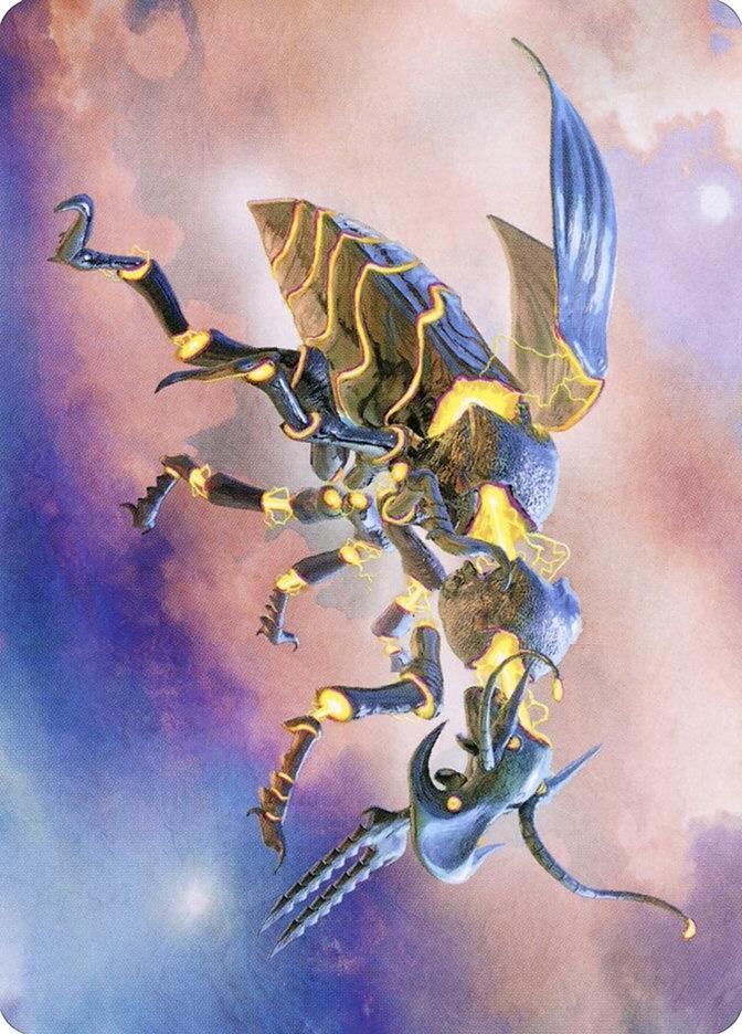 Zabaz the Glimmerwasp Art Card 65 (Art Series: Modern Horizons 2)  | Good Games Modbury