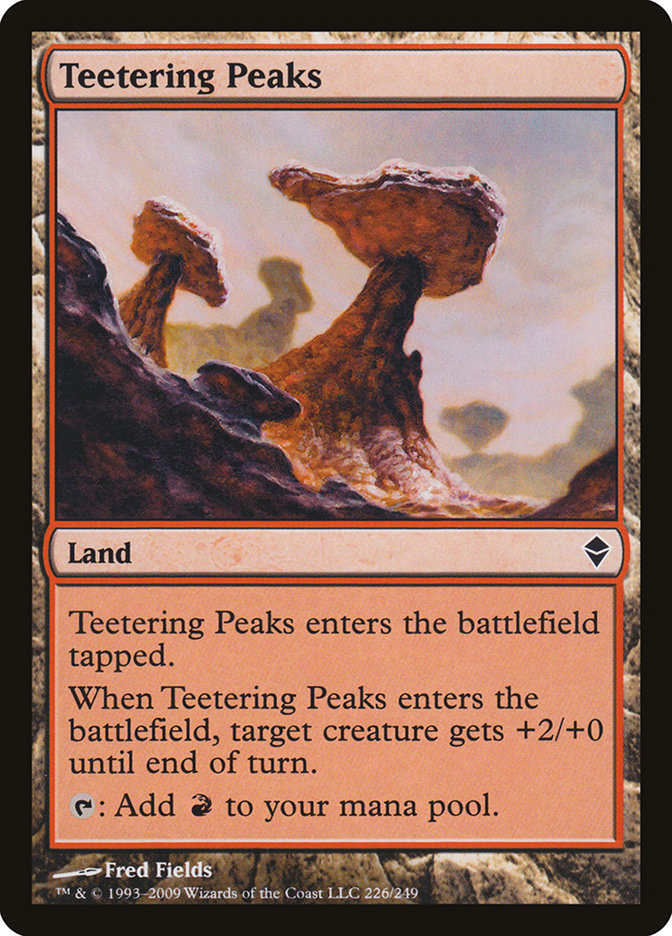 Teetering Peaks 226/249 (Zendikar)  | Good Games Modbury