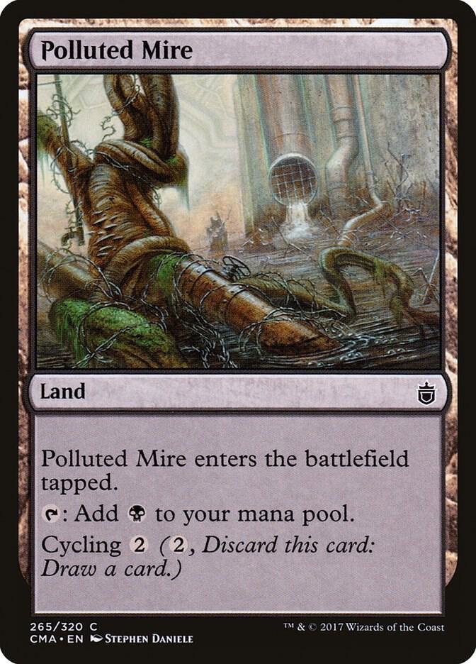 Polluted Mire 265/320 (Commander Anthology)  | Good Games Modbury