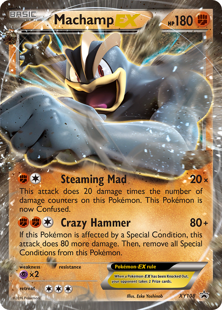 Machamp EX (XY108) [XY: Black Star Promos] | Good Games Modbury