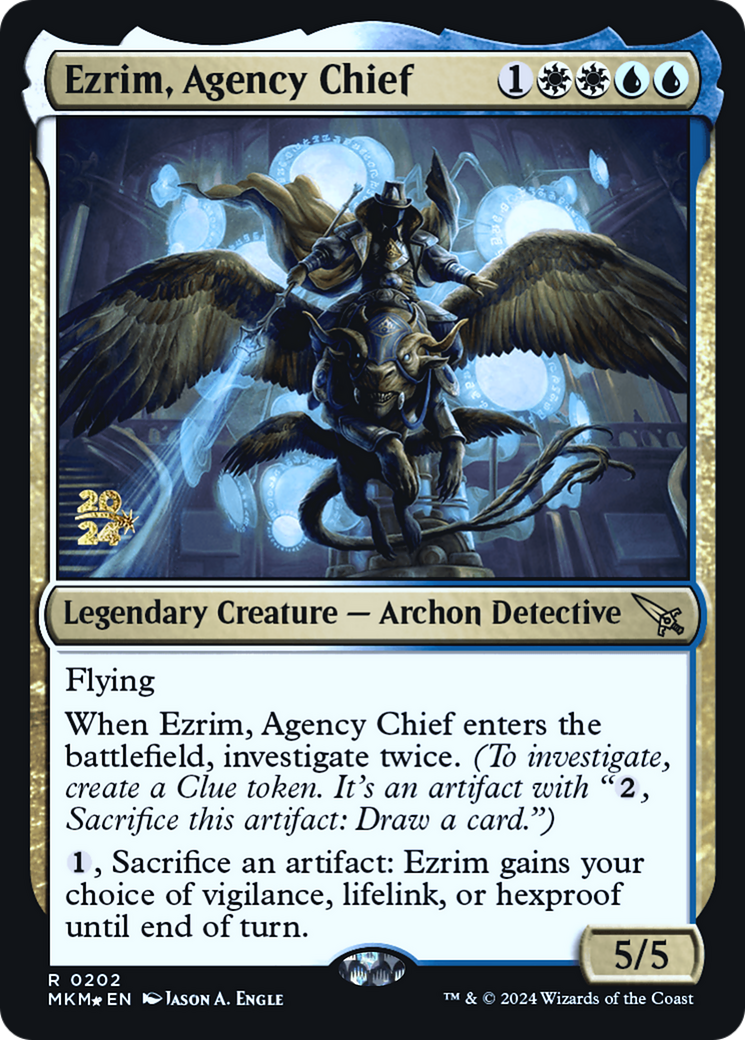 Ezrim, Agency Chief [Murders at Karlov Manor Prerelease Promos] | Good Games Modbury