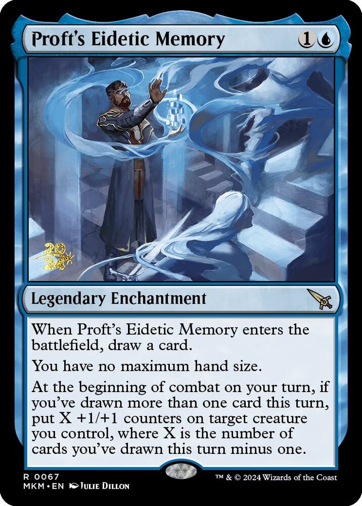 Proft's Eidetic Memory 67s/182 (Prerelease Cards)  - Foil | Good Games Modbury