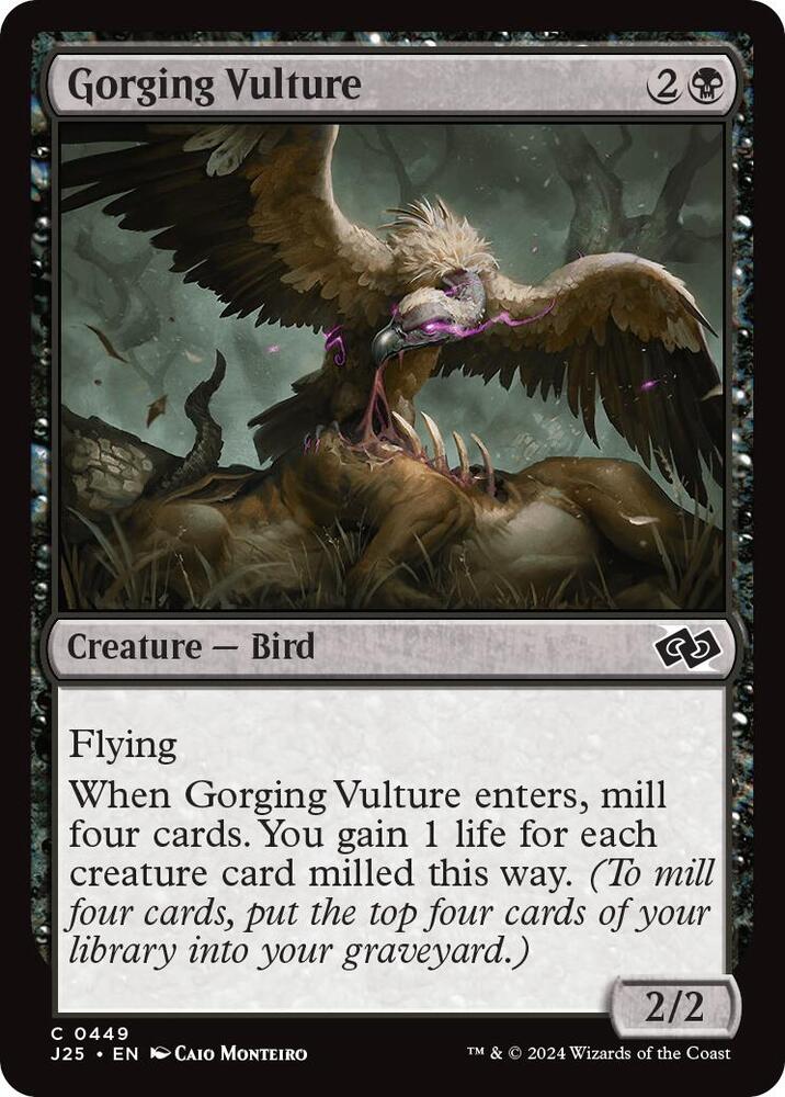 Gorging Vulture 449/779 (Foundations Jumpstart)  | Good Games Modbury