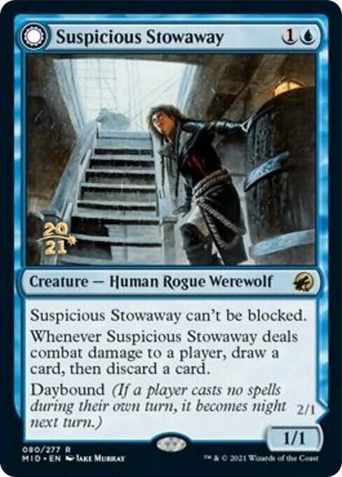 Suspicious Stowaway 80s/171 (Prerelease Cards)  - Foil | Good Games Modbury