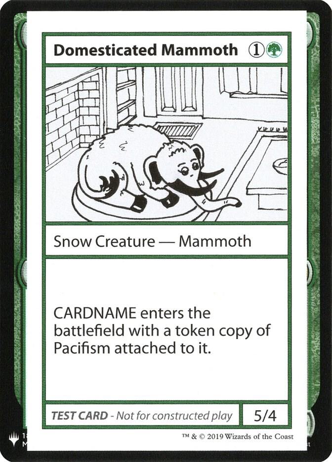 Domesticated Mammoth 72/121 (Mystery Booster: Convention Edition Exclusives)  | Good Games Modbury