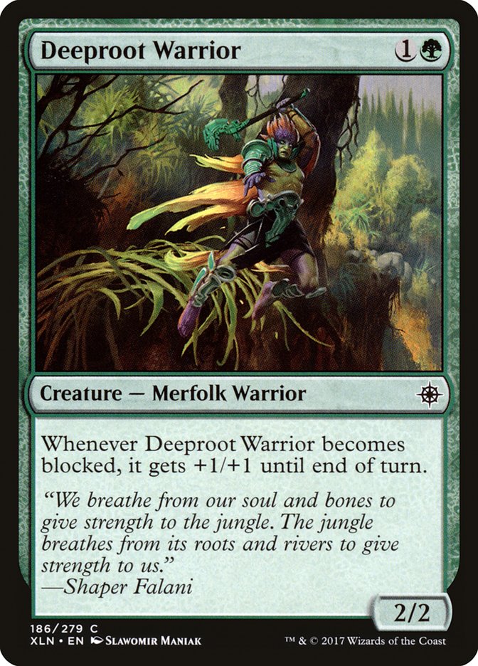 Deeproot Warrior [Ixalan] | Good Games Modbury