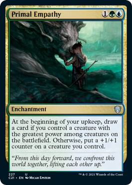 Primal Empathy 227/81 (Commander 2021)  | Good Games Modbury