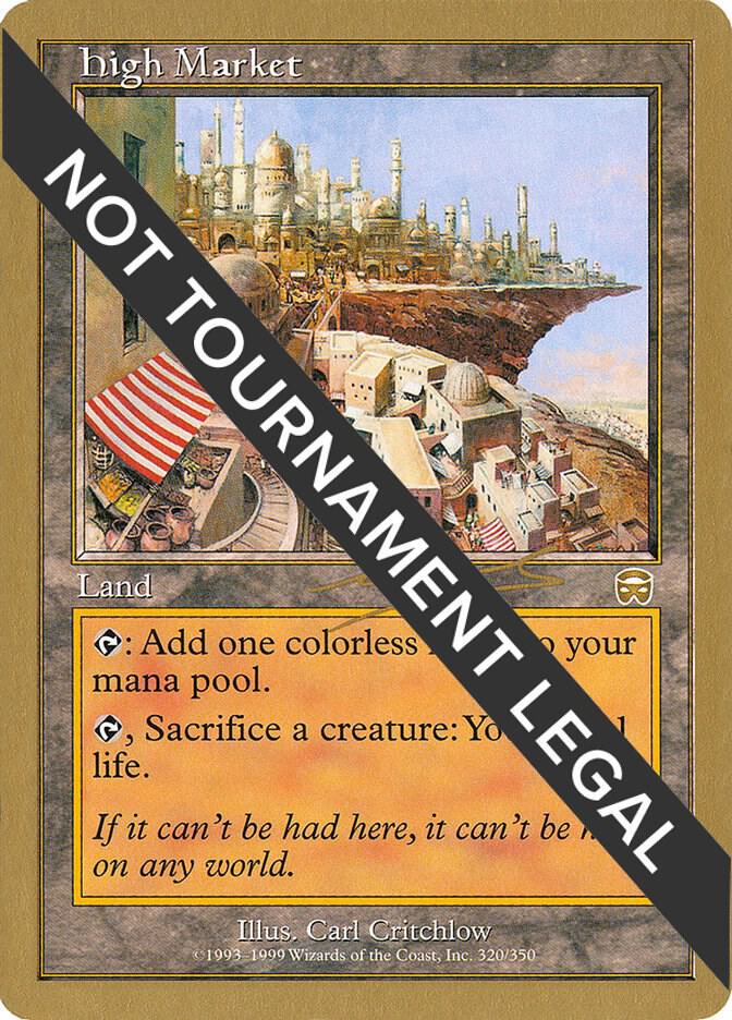 High Market 2000 Nicolas Labarre MMQ nl320b/117 (World Championship Decks)  | Good Games Modbury