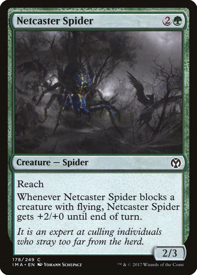 Netcaster Spider 178/249 (Iconic Masters)  - Foil | Good Games Modbury