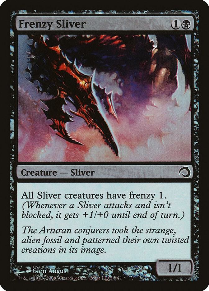 Frenzy Sliver 6/41 (Premium Deck Series: Slivers)  - Foil | Good Games Modbury