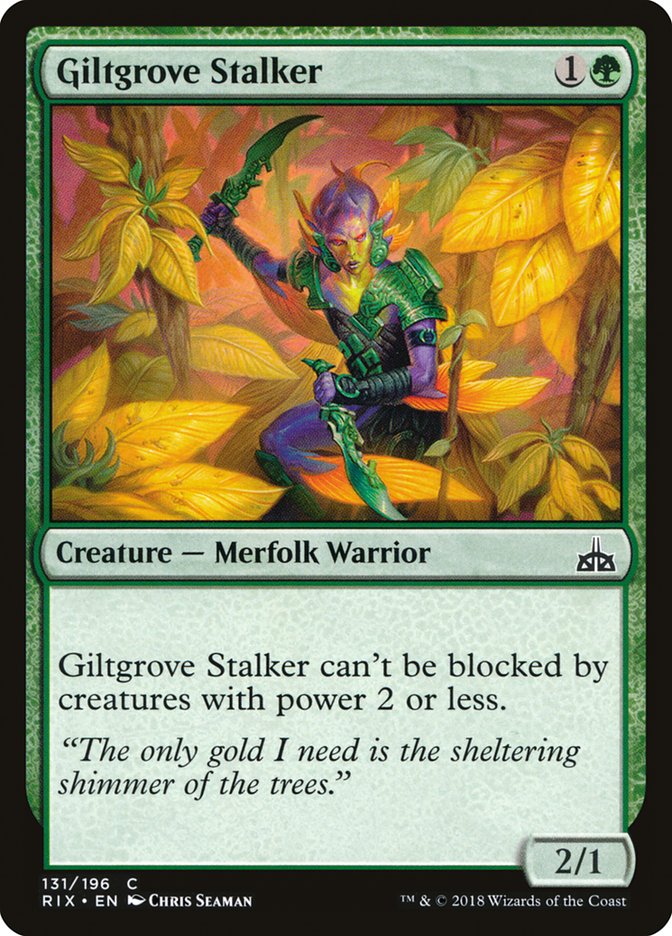 Giltgrove Stalker 131/196 (Rivals of Ixalan)  | Good Games Modbury
