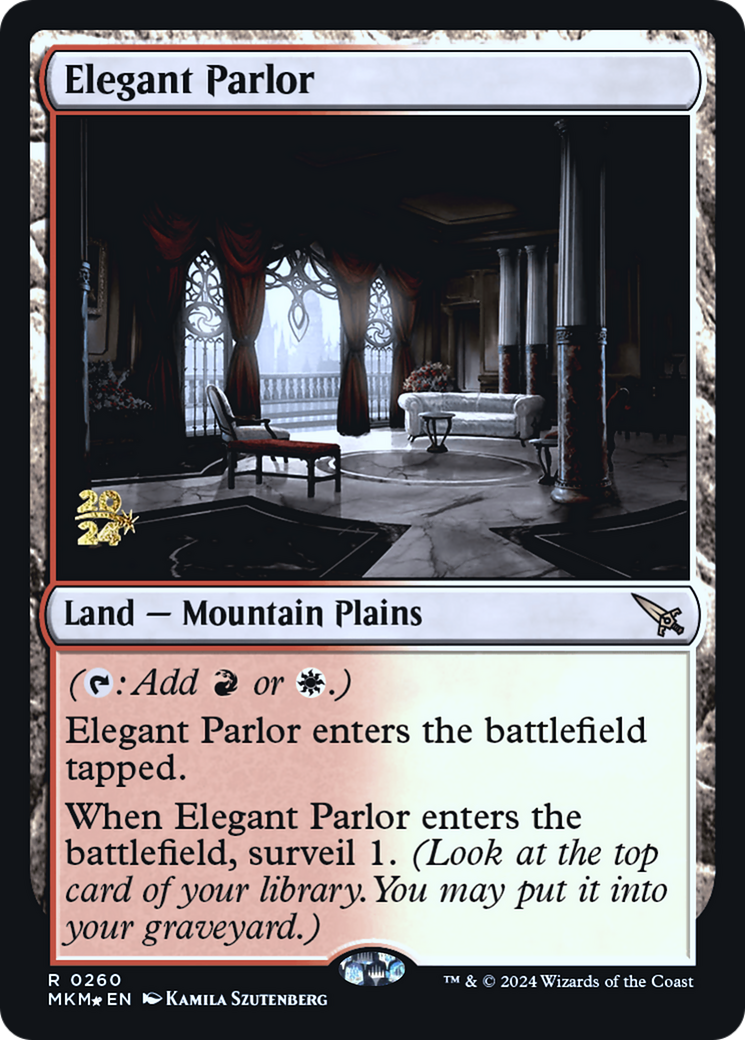 Elegant Parlor [Murders at Karlov Manor Prerelease Promos] | Good Games Modbury