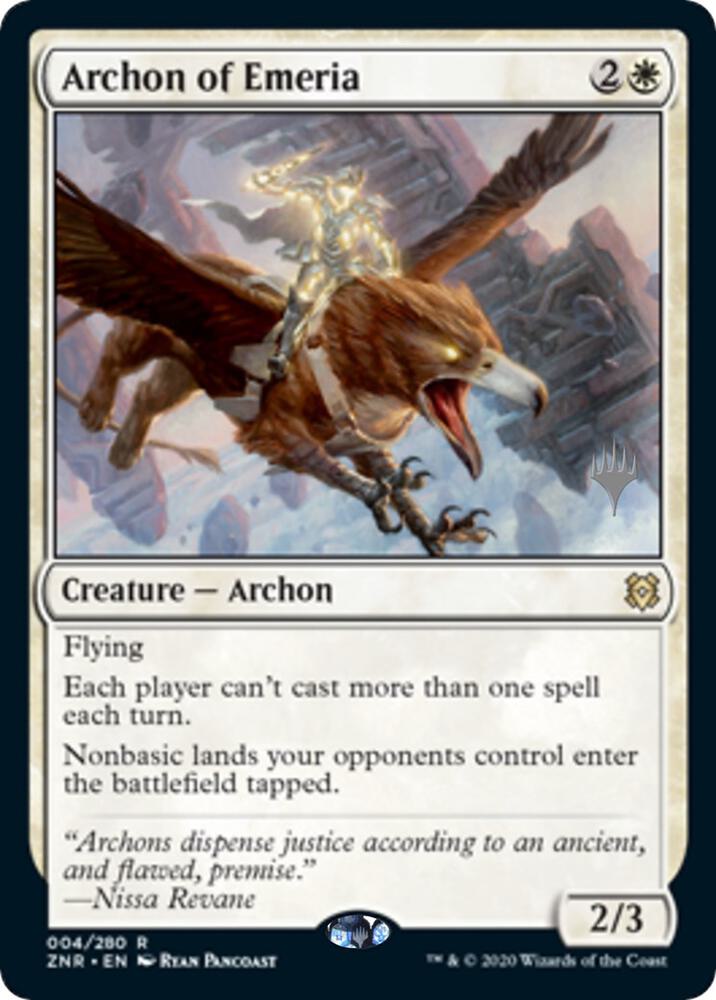 Archon of Emeria 4 (Promo Pack: Zendikar Rising)  | Good Games Modbury