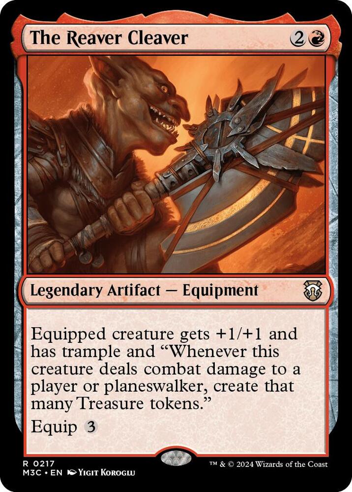 The Reaver Cleaver 217/411 (Commander: Modern Horizons 3)  - Ripple Foil | Good Games Modbury