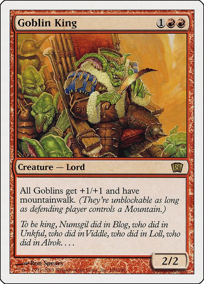 Goblin King 190/350 (8th Edition)  | Good Games Modbury
