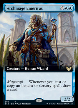 Archmage Emeritus (Extended Art) [Strixhaven: School of Mages] | Good Games Modbury