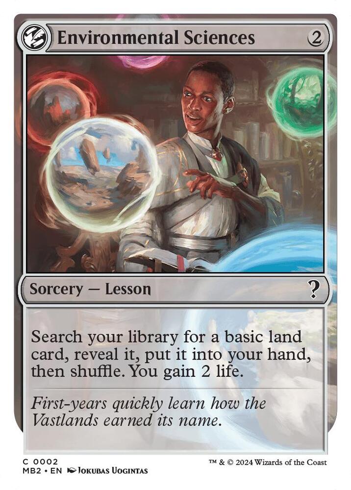 Environmental Sciences 2/390 (Mystery Booster 2)  | Good Games Modbury