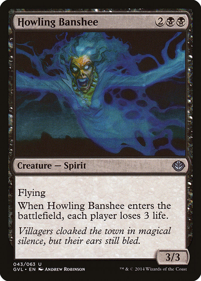 Howling Banshee (Garruk vs. Liliana) [Duel Decks Anthology] | Good Games Modbury