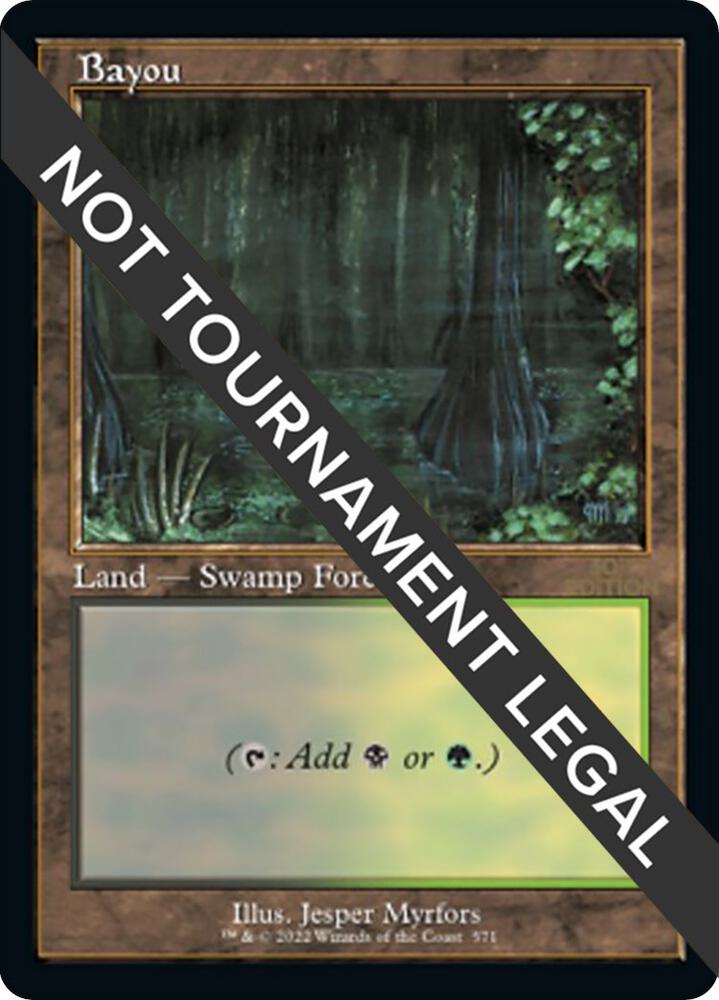 Bayou Retro Frame 571/594 (30th Anniversary Edition)  | Good Games Modbury