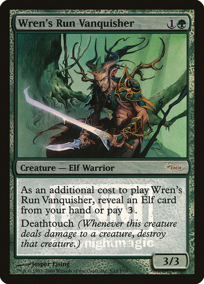 Wren's Run Vanquisher 5/12 (FNM Promos)  - Foil | Good Games Modbury