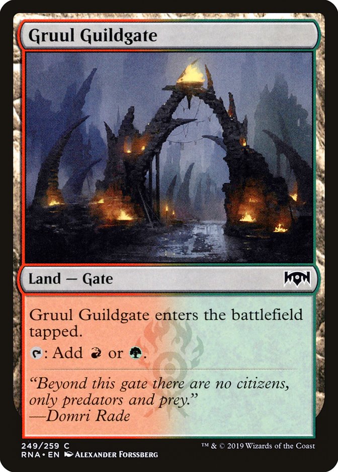 Gruul Guildgate (249/259) [Ravnica Allegiance] | Good Games Modbury