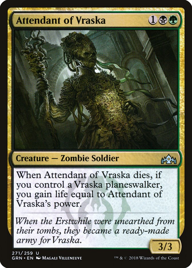Attendant of Vraska 271/259 (Guilds of Ravnica)  | Good Games Modbury
