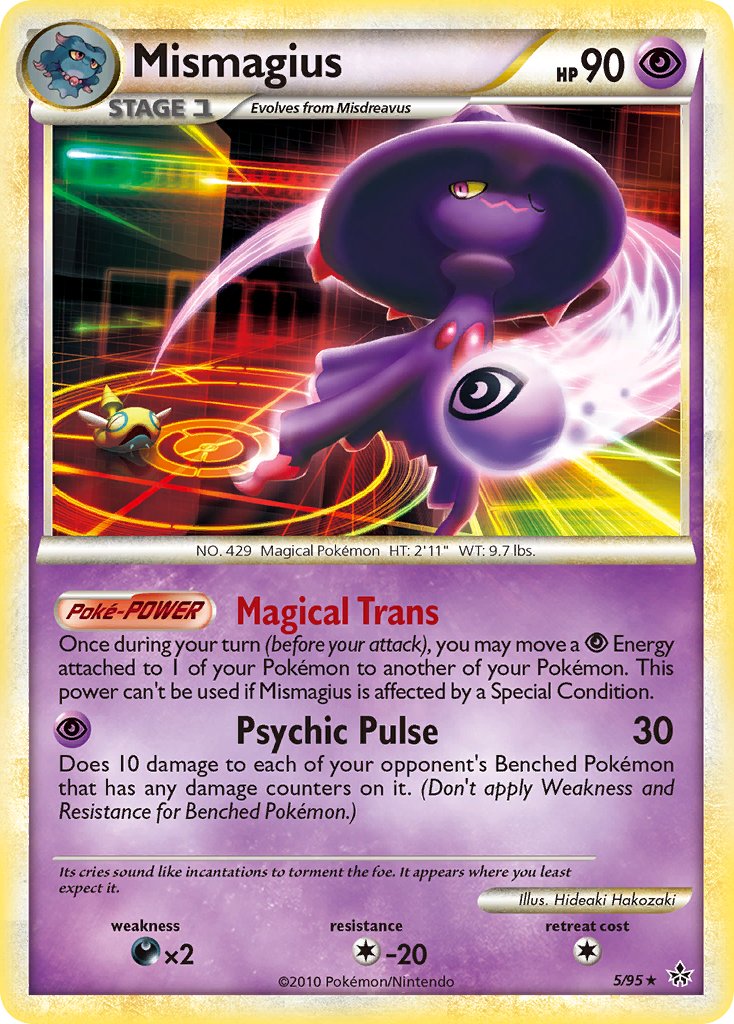 Mismagius (5/95) (Theme Deck Exclusive) [HeartGold & SoulSilver: Unleashed] | Good Games Modbury