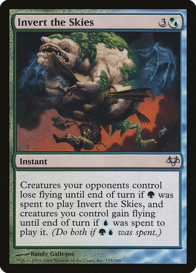 Invert the Skies 155/180 (Eventide)  - Foil | Good Games Modbury