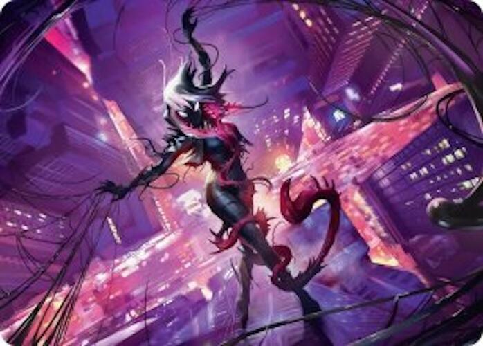 Gwenom Remorseless Art Card 8 (Art Series: Marvel's Spider-Man)  | Good Games Modbury
