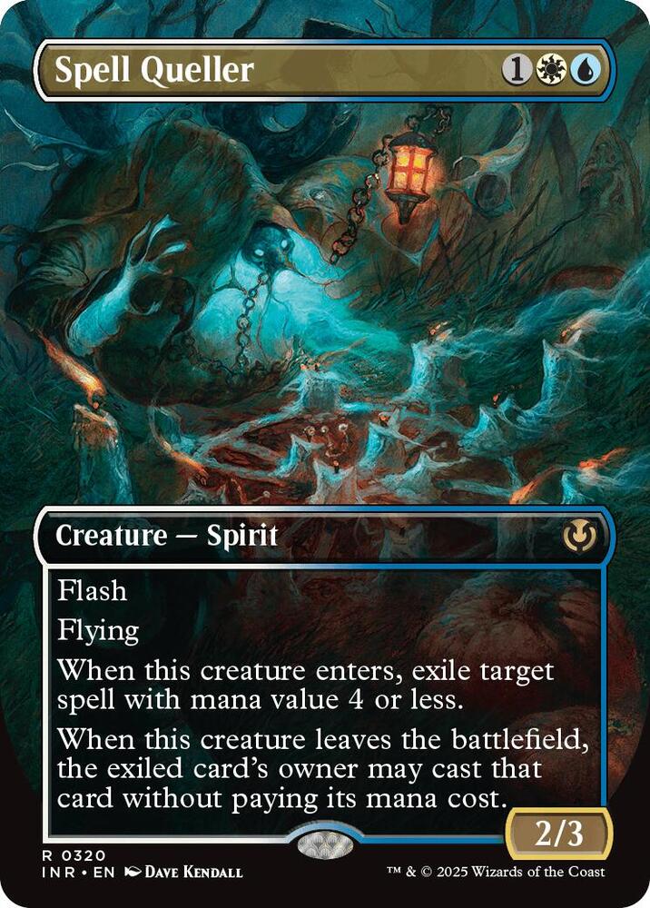 Spell Queller 320/287 (Innistrad Remastered)  - Borderless Foil | Good Games Modbury