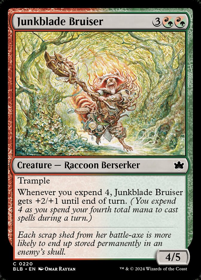 Junkblade Bruiser 220/281 (Bloomburrow)  - Foil | Good Games Modbury