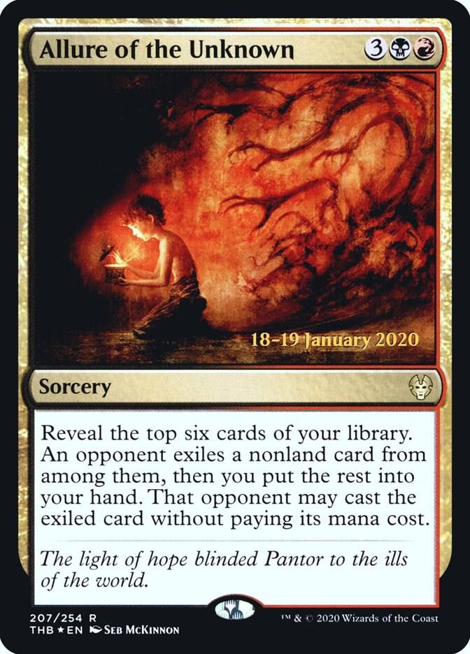 Allure of the Unknown 207s/137 (Prerelease Cards)  - PreRelease Foil | Good Games Modbury