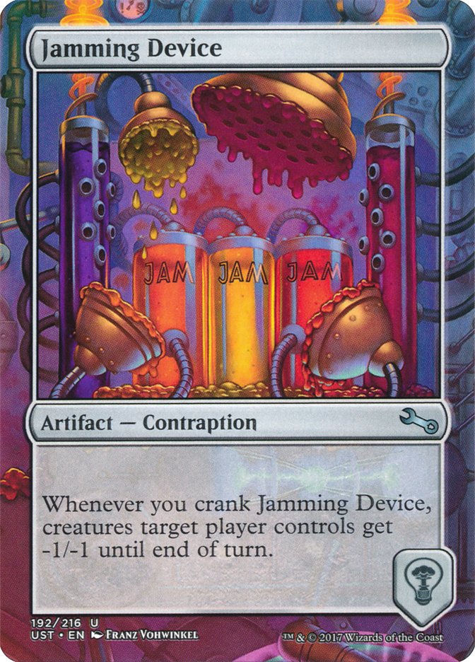 Jamming Device 192/216 (Unstable)  - Foil | Good Games Modbury
