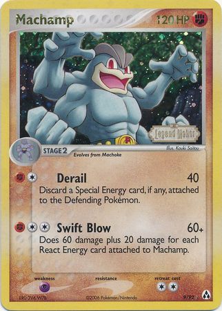 Machamp (9/92) (Stamped) [EX: Legend Maker] | Good Games Modbury