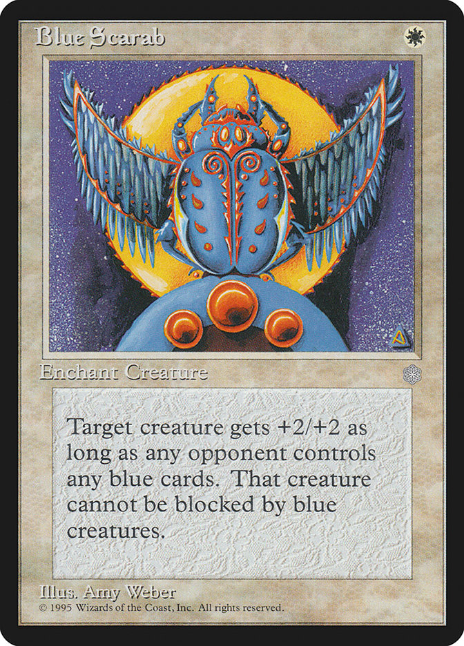 Blue Scarab 9/383 (Ice Age)  | Good Games Modbury