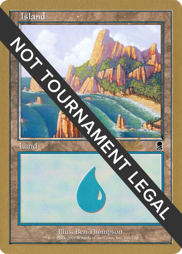 Island 336 2002 Carlos Romao ODY cr336/153 (World Championship Decks)  | Good Games Modbury